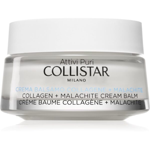 Collistar Attivi Puri Collagen Malachite Cream Balm crema hidratanta anti-imbatranire cu colagen 50 ml-Țena