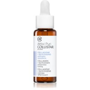 Collistar Attivi Puri Collagen+Glycogen Antiwrinkle Firming Ser pentru reducerea semnelor de imbatranire cu colagen 30 ml-Țena