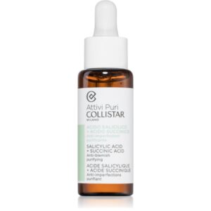 Collistar Attivi Puri Salicylic Acid + Succinic Acid ser de curățare dezintoxifiant 30 ml-ro