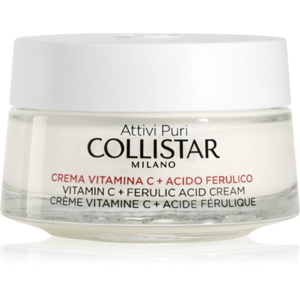 Collistar Attivi Puri Vitamin C + Ferulic Acid Cream crema iluminatoare cu vitamina C 50 ml-ro