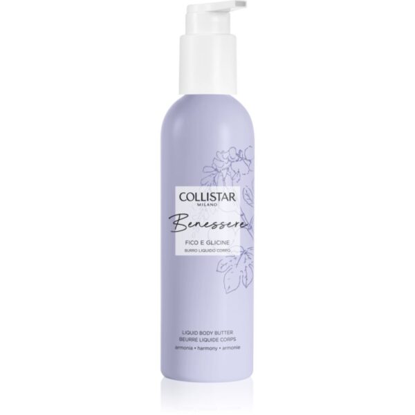 Collistar Benessere Fig and Wisteria unt pentru corp 200 ml-Țena