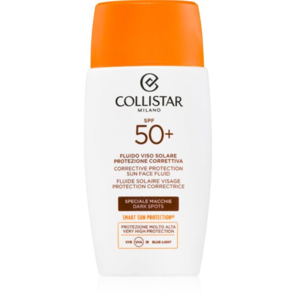 Collistar CORRECTIVE PROTECTION SUN FACE FLUID SPF50+ protective fluid plaja SPF 50+ 50 ml-Țena