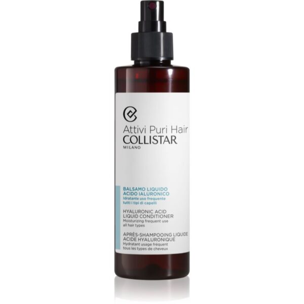 Collistar Hair Hyaluronic Acid Liquid Conditioner Moisturizer balsam cu acid hialuronic 200 ml-Țena