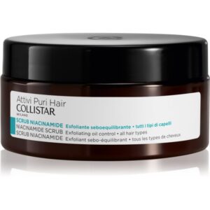 Collistar Hair Niacinamide Scrub Exfoliating Oil Control exfoliant pentru scalp 250 g-Țena