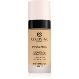 Collistar Impeccabile Long Wear Foundation machiaj persistent SPF 15 2G Golden Beige 30 ml-ro