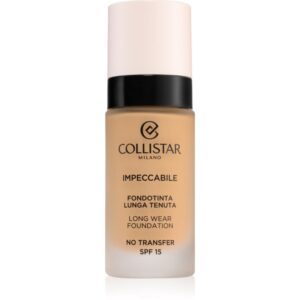 Collistar Impeccabile Long Wear Foundation machiaj persistent SPF 15 3G Golden Natural 30 ml-ro