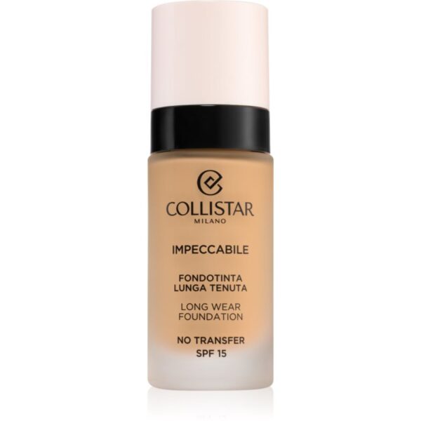 Collistar Impeccabile Long Wear Foundation machiaj persistent SPF 15 3G Golden Natural 30 ml-ro