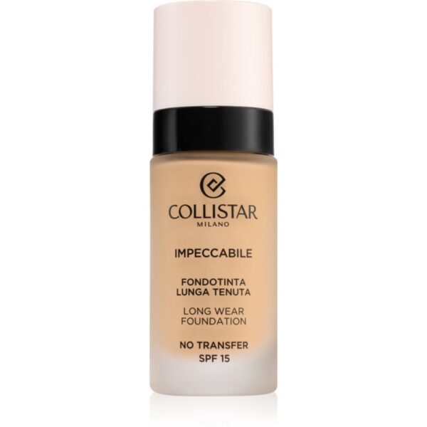 Collistar Impeccabile Long Wear Foundation machiaj persistent SPF 15 3N Natural 30 ml-ro
