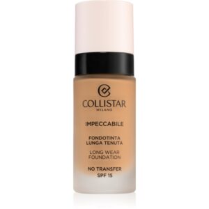 Collistar Impeccabile Long Wear Foundation machiaj persistent SPF 15 5N Amber 30 ml-ro