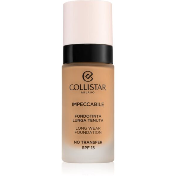 Collistar Impeccabile Long Wear Foundation machiaj persistent SPF 15 5N Amber 30 ml-ro