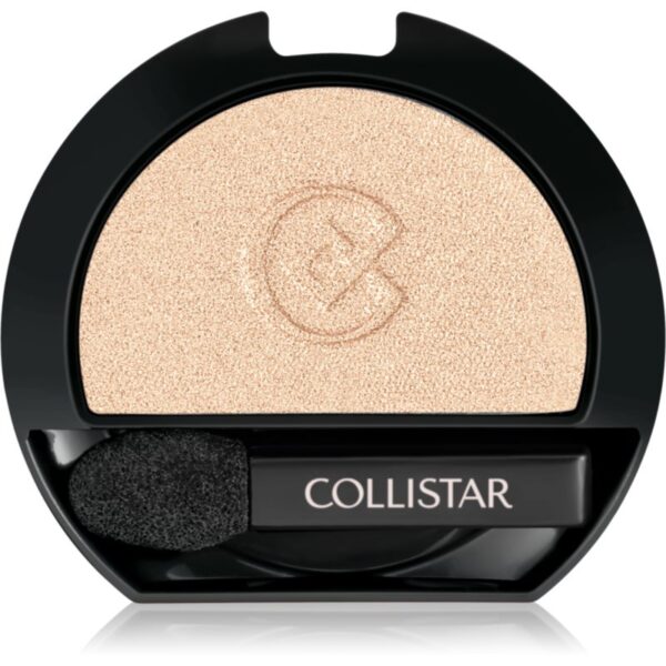 Collistar Impeccable Compact Eye Shadow Refill fard ochi rezervă culoare 200 IVORY satin 2 g-ro