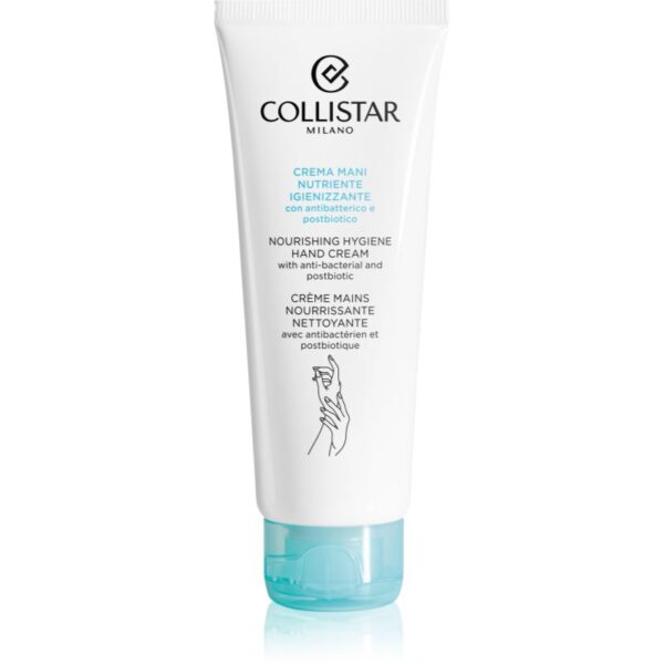 Collistar Nourishing Hygiene Hand Creme crema de maini hidratanta antibacterial 75 ml-ro