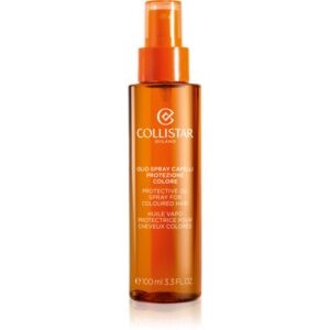Collistar Protective Oil Spray for Coloured Hair Ulei protector de păr pentru protecție solară pentru păr vopsit in spray 100 ml-Țena