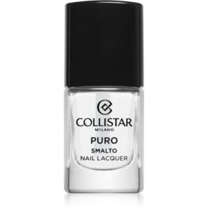 Collistar Puro Long-Lasting Nail Lacquer lac de unghii cu rezistenta indelungata culoare 301 Cristallo Puro 10 ml-ro