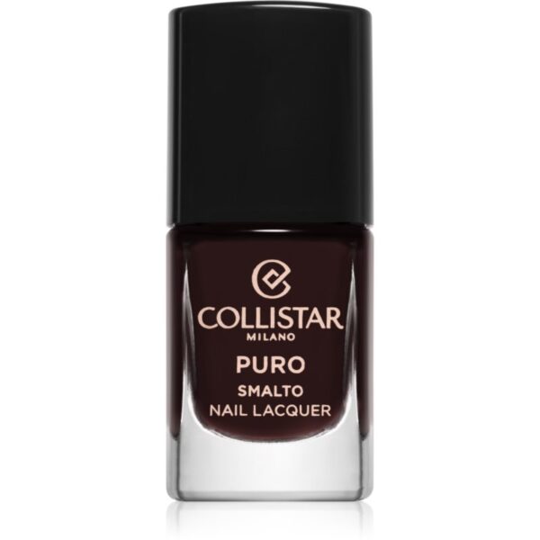 Collistar Puro Long-Lasting Nail Lacquer lac de unghii cu rezistenta indelungata culoare 581 Rossonero 10 ml-Țena