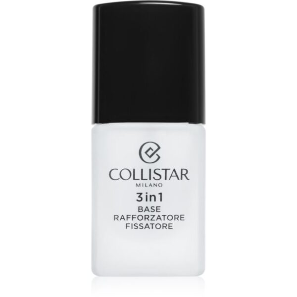 Collistar Puro lac de unghii cu rezistenta indelungata 3 in 1 culoare Translucent 10 ml-Țena