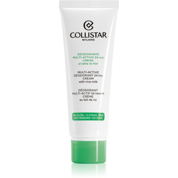 Collistar Special Perfect Body Multi-Active Deodorant 24 Hours deodorant crema pentru toate tipurile de piele 75 ml-Țena