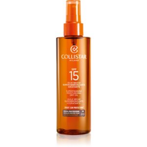 Collistar Special Perfect Tan Supertanning Moisturizing Dry Oil ulei pentru plaja SPF 15 200 ml-ro