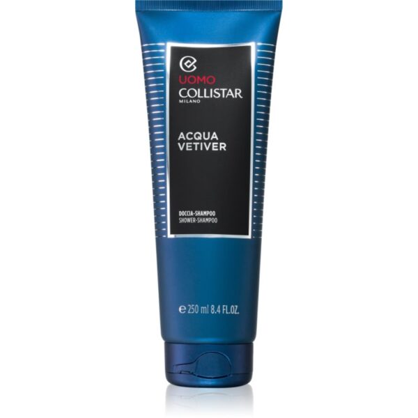 Collistar Uomo Acqua Vetiver Shower Shampoo sampon gel dus pentru barbati 250 ml-Țena