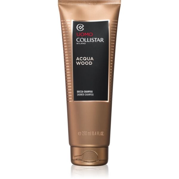 Collistar Uomo Acqua Wood Shower Shampoo sampon gel dus pentru barbati 250 ml-Țena