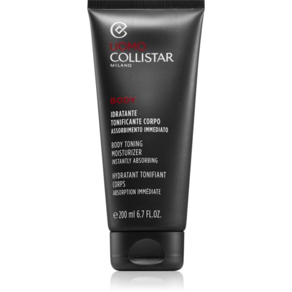 Collistar Uomo Body Toning Moisturizer gel crema hidratanta regeneratoare pentru bărbați 200 ml-ro