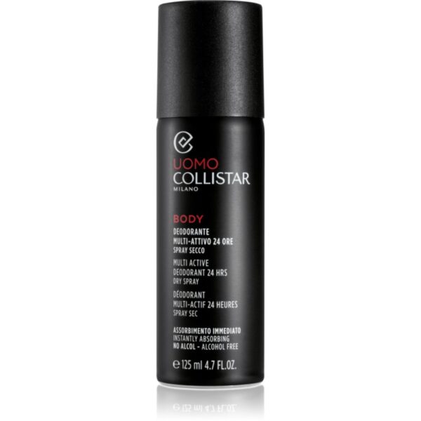 Collistar Uomo Multi-Active Deodorant 24hrs Dry Spray deodorant spray 24 de ore 125 ml-ro