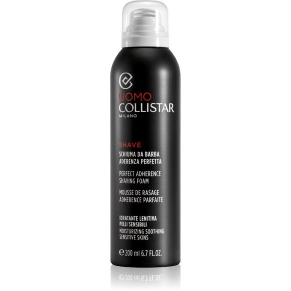 Collistar Uomo Perfect Adherence Shaving Foam spumă pentru bărbierit pentru piele sensibilă 200 ml-Țena