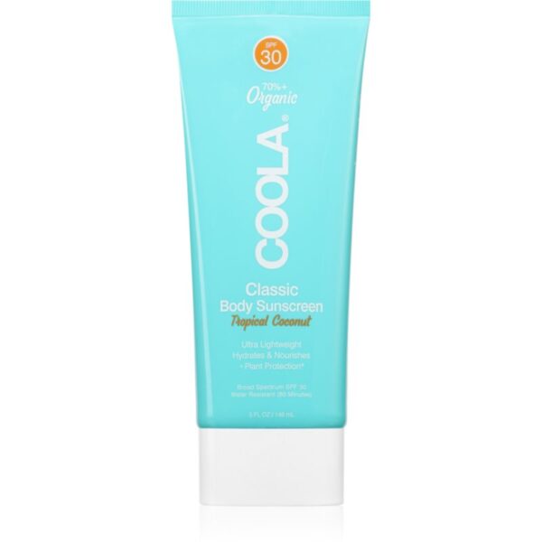 Coola Tropical Coconut crema de corp pentru protectie solara SPF 30 148 ml-Țena