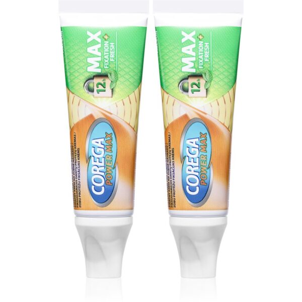 Corega Powermax Fixation Fresh gel fixare pentru dinti 2x40 g-ro