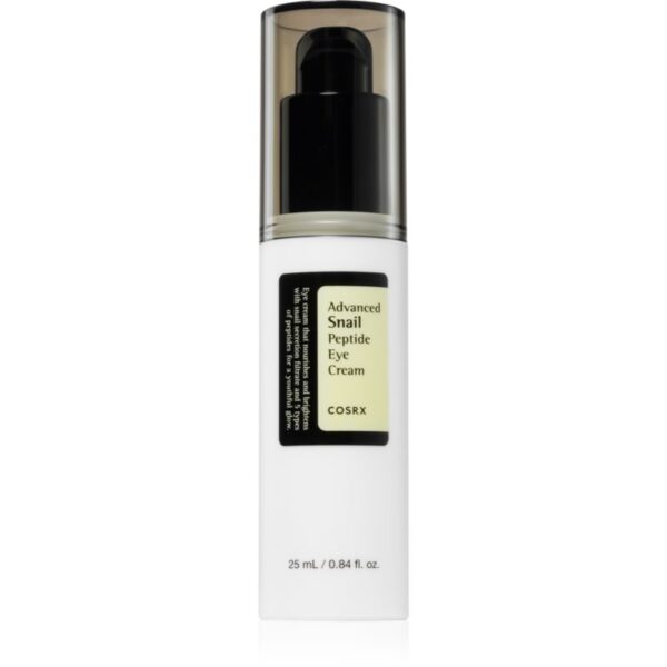 Cosrx Advanced Snail Peptide Eye Cream crema ce ofera luminozitate si hidratare zona ochilor 25 ml-ro