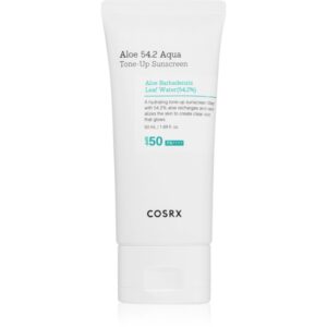 Cosrx Aloe 54.2 Aqua Tone-Up Sunscreen fluid protector tonifiant pentru față SPF 50+ 50 ml-ro