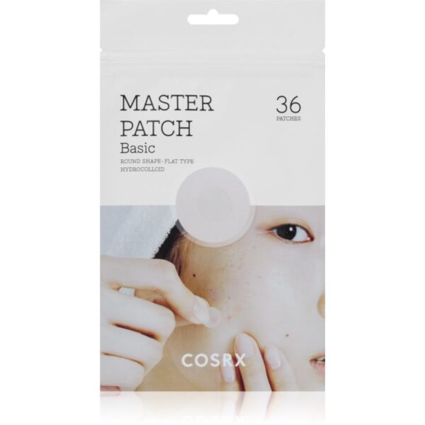 Cosrx Master Patch Basic plasturi pentru piele problematică impotriva acneei 36 buc-Țena