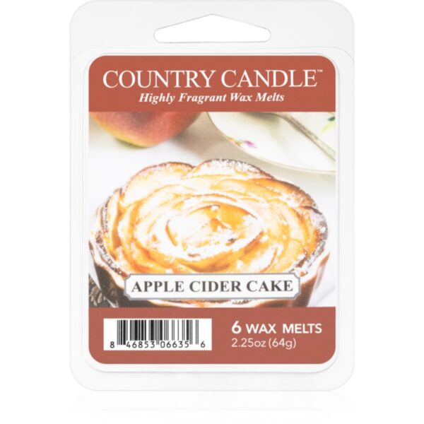 Country Candle Apple Cider Cake ceară pentru aromatizator 64 g-ro