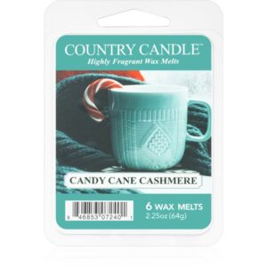 Country Candle Candy Cane Cashmere ceară pentru aromatizator 64 g-Țena