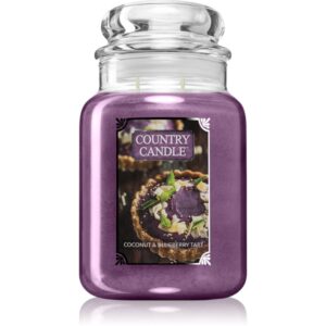 Country Candle Coconut & Blueberry Tart lumânare parfumată 680 g-ro