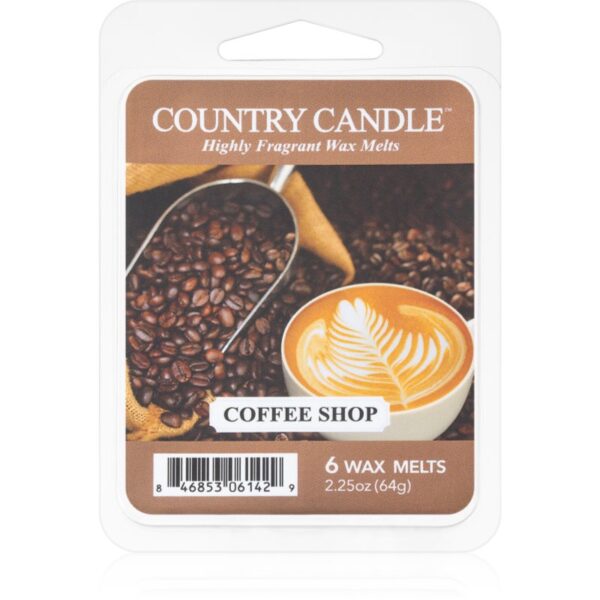 Country Candle Coffee Shop ceară pentru aromatizator 64 g-ro