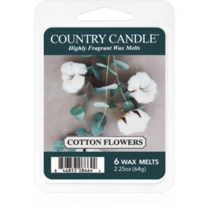 Country Candle Cotton Flowers ceară pentru aromatizator 64 g-ro