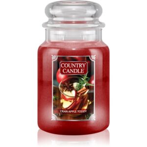 Country Candle Cran Apple Toddy lumânare parfumată 680 g-ro