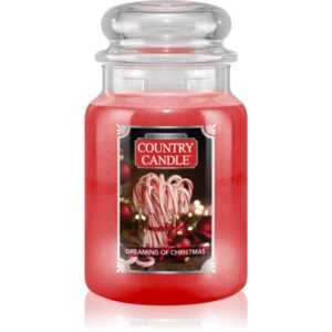 Country Candle Dreaming of Christmas lumânare parfumată 737 g-Țena