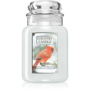 Country Candle First Fallen Snow lumânare parfumată 680 g-Țena