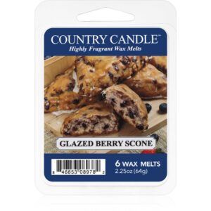 Country Candle Glazed Berry Scones ceară pentru aromatizator 64 g-Țena