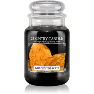 Country Candle Golden Tobacco lumânare parfumată 680 g-Țena