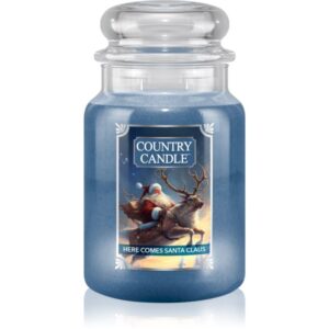 Country Candle Here Comes Santa Claus lumânare parfumată 680 g-Țena