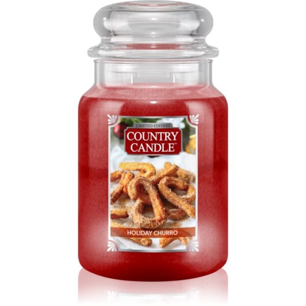 Country Candle Holiday Churro lumânare parfumată 737 g-Țena