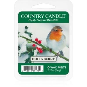 Country Candle Hollyberry ceară pentru aromatizator 64 g-Țena
