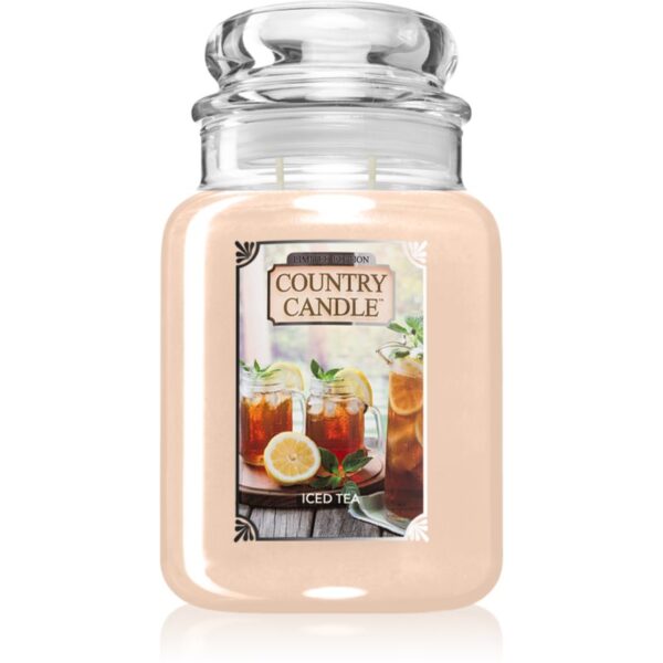 Country Candle Iced Tea lumânare parfumată 737 g-ro
