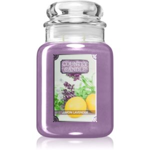 Country Candle Lemon Lavender lumânare parfumată 737 g-ro