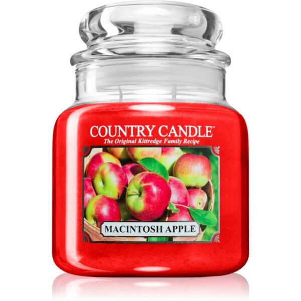 Country Candle Macintosh Apple lumânare parfumată 453 g-ro