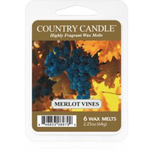 Country Candle Merlot Vines ceară pentru aromatizator 64 g-Țena