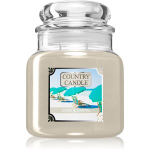 Country Candle Sand & Santal lumânare parfumată 510 g-Țena